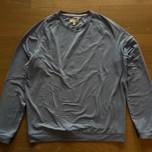 Peter Millar Longsleeves Sweatshirt Men’s Medium Light Blue